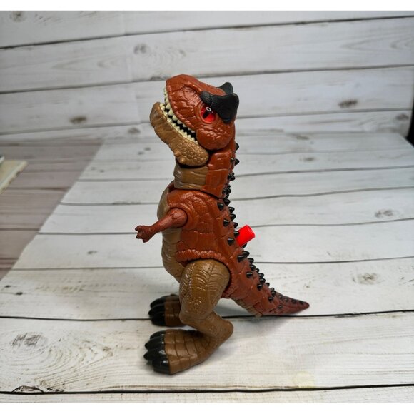 Jurassic World Mattel 2018 Battle Damage T-Rex Dinosaur Action Figure - Picture 1 of 6